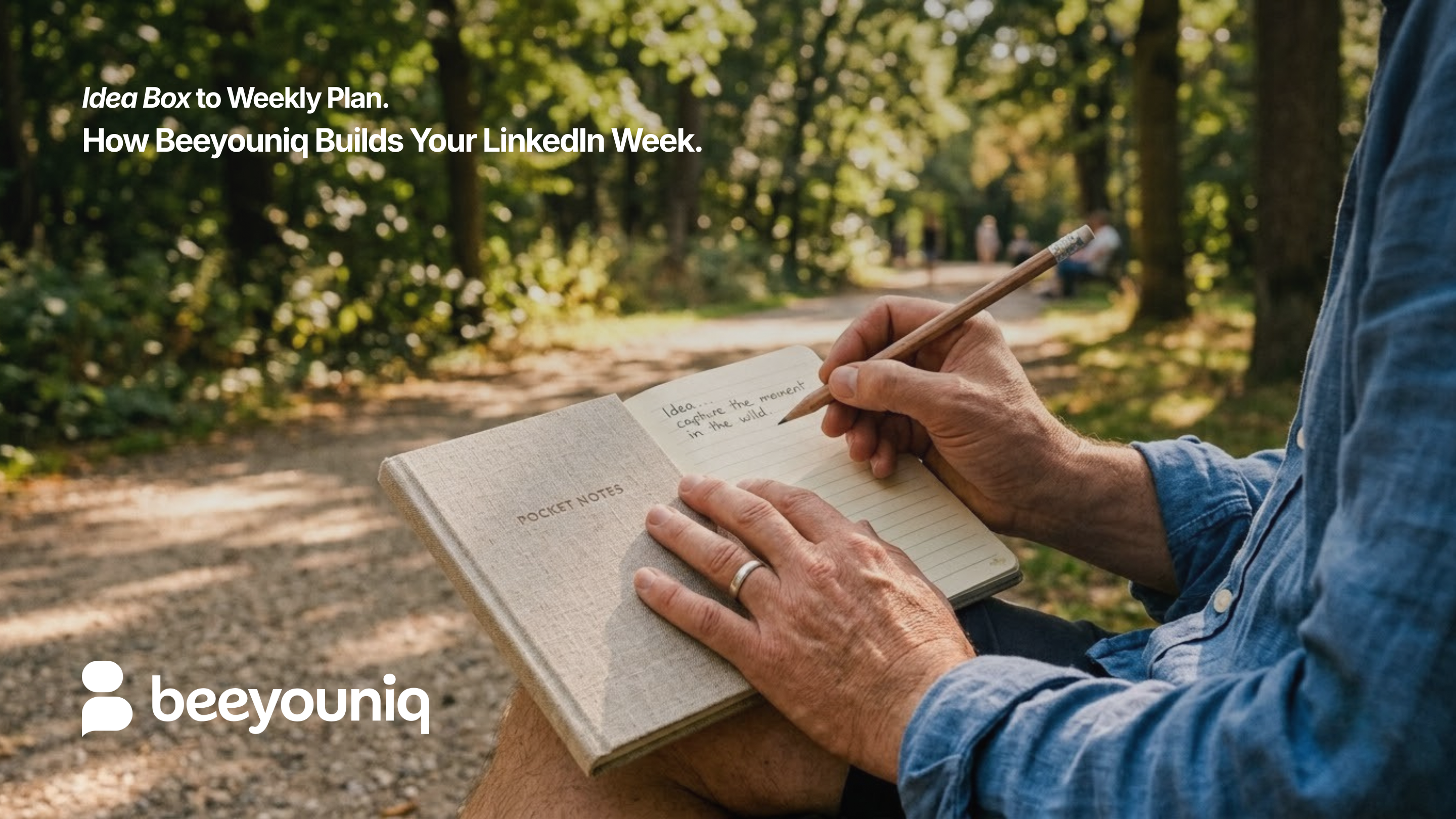Idea Box to Weekly Plan: How Beeyouniq Builds Your LinkedIn Week